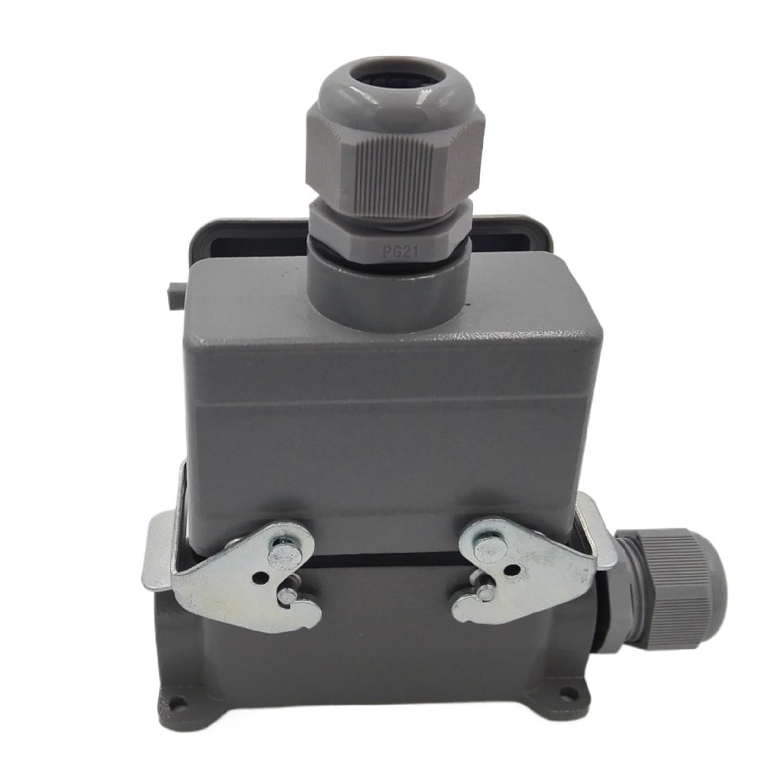 Conector HDC-HE-010 rectangular de alta resistencia y 10 núcleos industriales