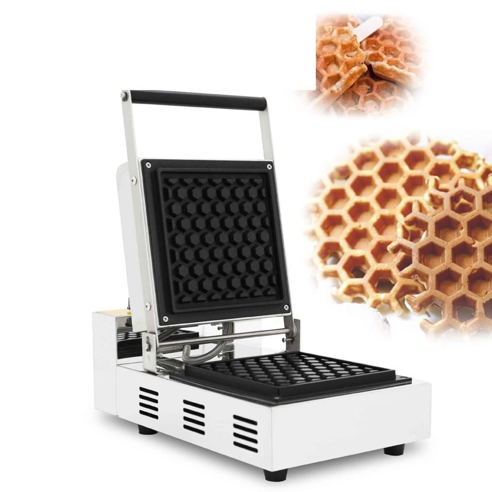 PAHION Belgische Waffelmaschine Elektrische Waffeleisen Waffelautomat Professional Doppelseitige Heizung Temperatur- Und Zeitsteuerung Für Waffeln, Rösti, Zimtschnecken, Omelett, Mittagessen, Snacks