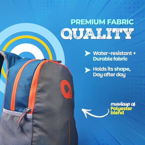 Image of Aivin DRIP20 Backpack | 20 Litre Large Capacity Travel & Gym Backpack | Water-Resistant, Comfortable Padded Straps | Unisex