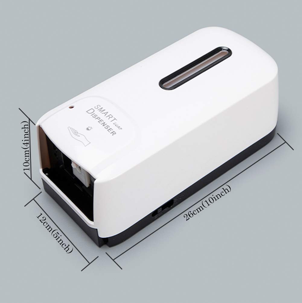 Dispensador de Jabón Automático para Cocina Baño,1000ml Dispensador de Jabón Espuma/Líquido con Bomba de Silicona,Adecuado para Loción Gel de Ducha Champú