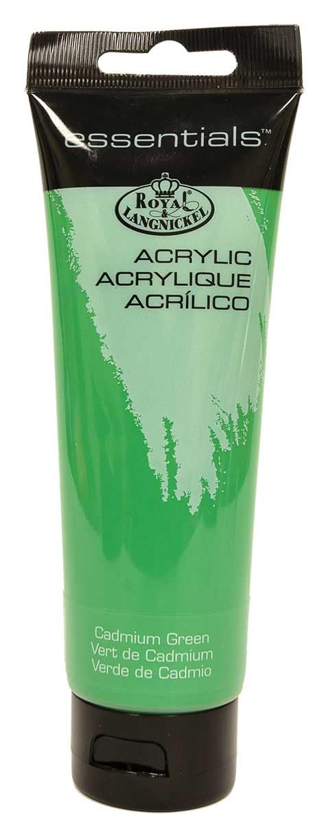 Royal & Langnickel Cadmium Green Essentials 120Ml Acrylic Paint