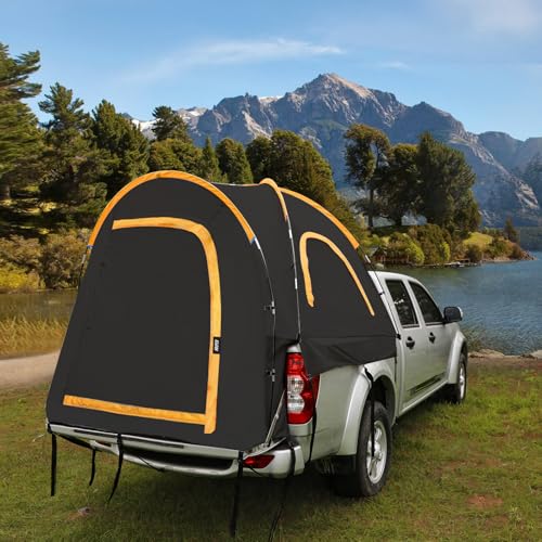 HREFEU Blackout Pickup Truck Bed Tent for Camping 5.5FT - Image 7