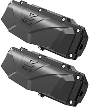 Versa-Vent Self Install UTV Windshield Vent Kit includes 2 vents for Hard Coated Polycarbonate Windshields