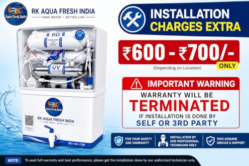 Image of Aqua RO Water Purifier RO+UV+TDS Advance Technology Electric Water Purifier With 100Gpd Motor & Membrane for Home-(RO+UV+UF+TDS Adjuster) for Home and Office, 12 Litre Storage, 2200 TDS(Made in India)