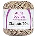 Aunt Lydia 154.0992 Classic Crochet Thread, Shaded Brown