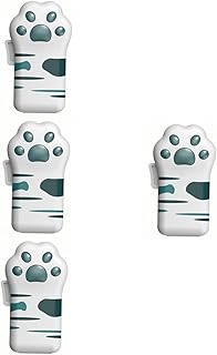 Obuyke 4Pcs Cat Paw USB 4Gb U Disk Pen Drives USB Jump Drive Caneta Gato U Disk Pen Drive Desenho Animado USB Drive Adaptador De Pen Drive De Plástico Flash Memory Stick Roteador De Mesa