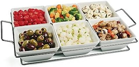 Stanton Collection 7 Piece Serving Tray and Bowls Set