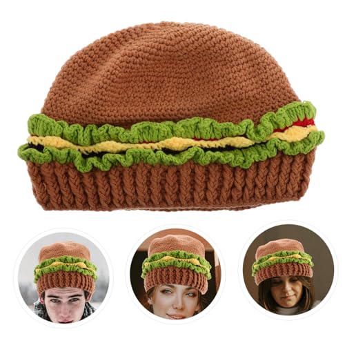 Accesorio de cosplay de hamburguesa kawaii y sombrero divertido de pan 7