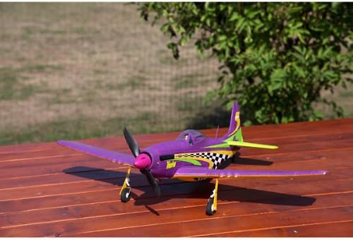 Acme P-51 Mustang Voodoo – ARF Kit with3 Servos, Agile and manoeuvrable Motor Plane. NO Remote Control.(AA4008)