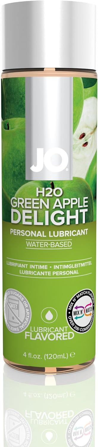 JO H2O Flavored Lube - Green Apple Delight - Water-Based Personal Lubricant 4 floz (120 mL) : Amazon.ca: Health & Personal Care JO H2O Flavored Lube - Green Apple Delight - Water-Based Personal Lubricant 4 floz (120 mL) : Amazon.ca: Health & Personal Care