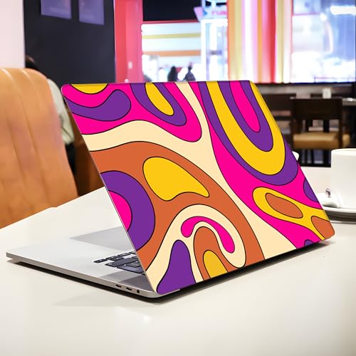 Image of NoWorries Laptop Skin Sticker for All Laptop Upto 15.6inches - Graffiti Theme Laptop Stickers (Gray Back Skin) HD Resolution (Dustproof & Scratch Proof Skin)