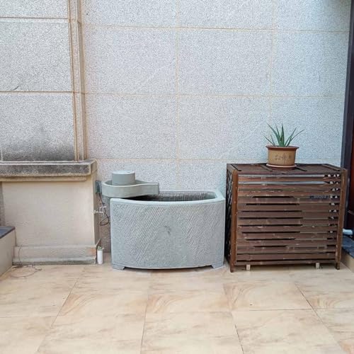 Conception de volet de cloture de climatiseur resistant et support plante - 5