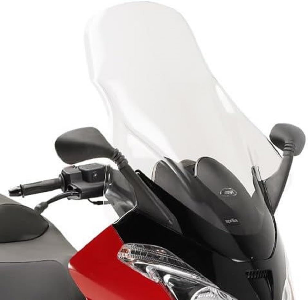 GIVI D242ST Plexiglass specifico , trasparente 84 x 70 cm ( H x L ) per APRILIA ATLANTIC 125 - 200 - 250 - 300 ( 03 > 11 ) - APRILIA ATLANTIC 400 - 500 SPRINT ( 05 > 11 )