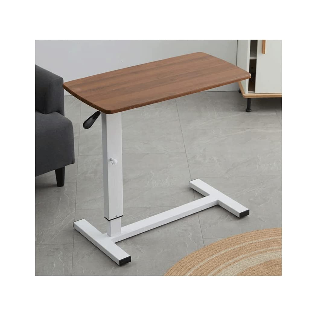 Table de lit réglable en hauteur et bureau mobile pour ordinateur portable à la maison
