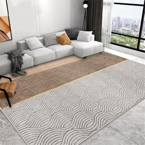 Tapis de salon gris 200X260CM rectangulaire et accessoires de chambre - 2