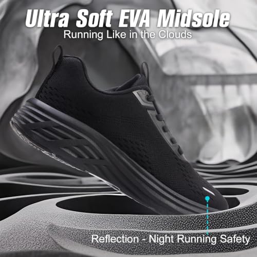 Image of Womens Tennis Shoes Ultralight Cushioning Walking Running Shoes Comfortable