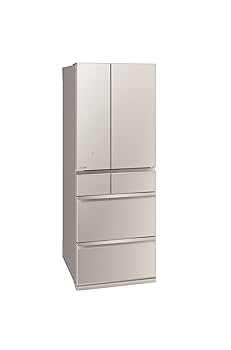 三菱　冷蔵庫　2018年製　168リットル Amazon | 三菱電機 冷蔵庫 幅68.5cm 608L 6ドア 冷凍室が真ん中