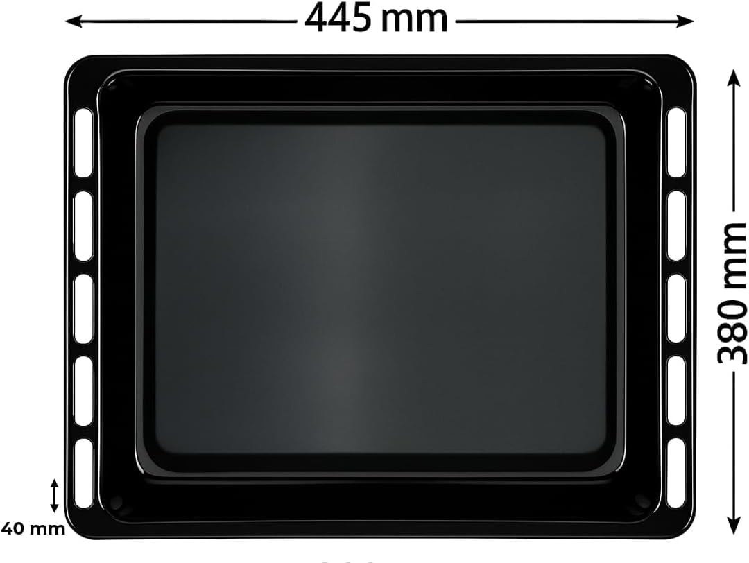 Anakel Home Grille de four de remplacement, plaque de four 481245819334 compatible avec les fours WhirlPool, Ignis, Algor, Bauknecht | Nettoyage facile, Acier inoxydable, 445 x 340 x 22 mm Anakel Home Grille de four de remplacement, plaque de four 481245819334 compatible avec les fours WhirlPool, Ignis, Algor, Bauknecht | Nettoyage facile, Acier inoxydable, 445 x 340 x 22 mm
