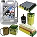 Produktbild QR-PARTS 69387405 Filter Set Inspektionspaket 5 Liter Motoröl Top Tec 4600 5W-30 MANN-FILTER Innenraumfilter Kraftstofffilter Luftfilter Ölfilter