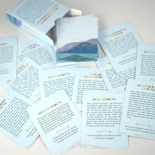 Die Kraft des Atmens: 55 Impulse, die dein Leben verändern. Praktische Atemübungen für ein gesundes, achtsames Leben. Schnelle Hilfe gegen Stress, Ängste & körperliche Beschwerden