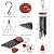 WENANA Large Aluminium Wind Chimes Outside, Soothing Melodic Memorial Sympathy Wind Chime, Suitable Outdoor Garden Patio Decor, Gift for Mom Women Neighbors (36 Inches Black)