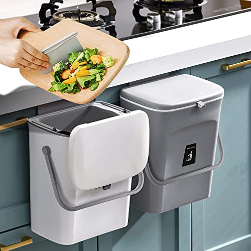 Caneca de basura colgante 2 unidades 2.4 gal kitchen