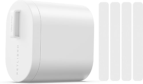 PETLIBRO Ultrafiltro de repuesto para fuente de agua de acero inoxidable para gatos de ultrafiltración glaciar PLWF007, ultrafiltro dura hasta 2