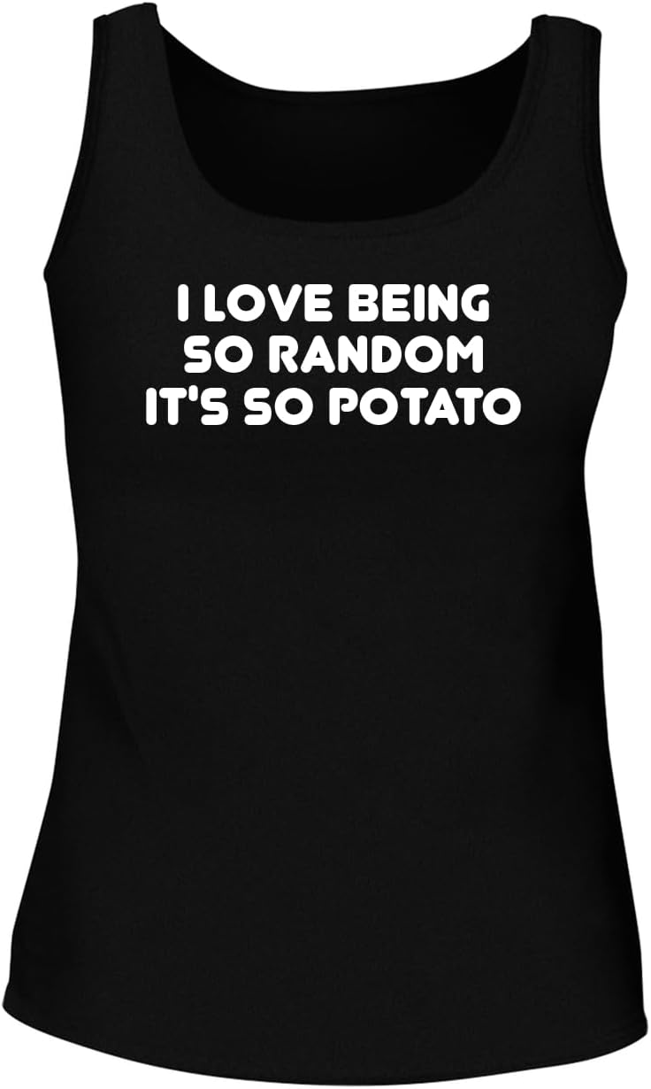 I Love Being So Random. It's So Potato - Women's Soft & Comfortable Tank Top CP05 Black