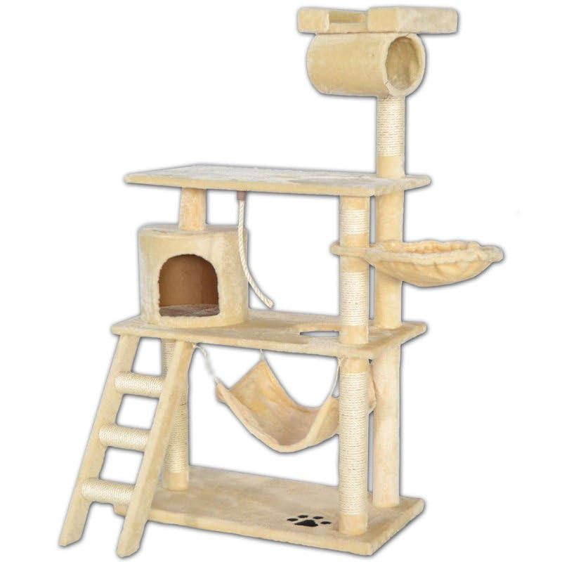 Arbre à chat Pascal Topmast beige 141 cm pour grand confort