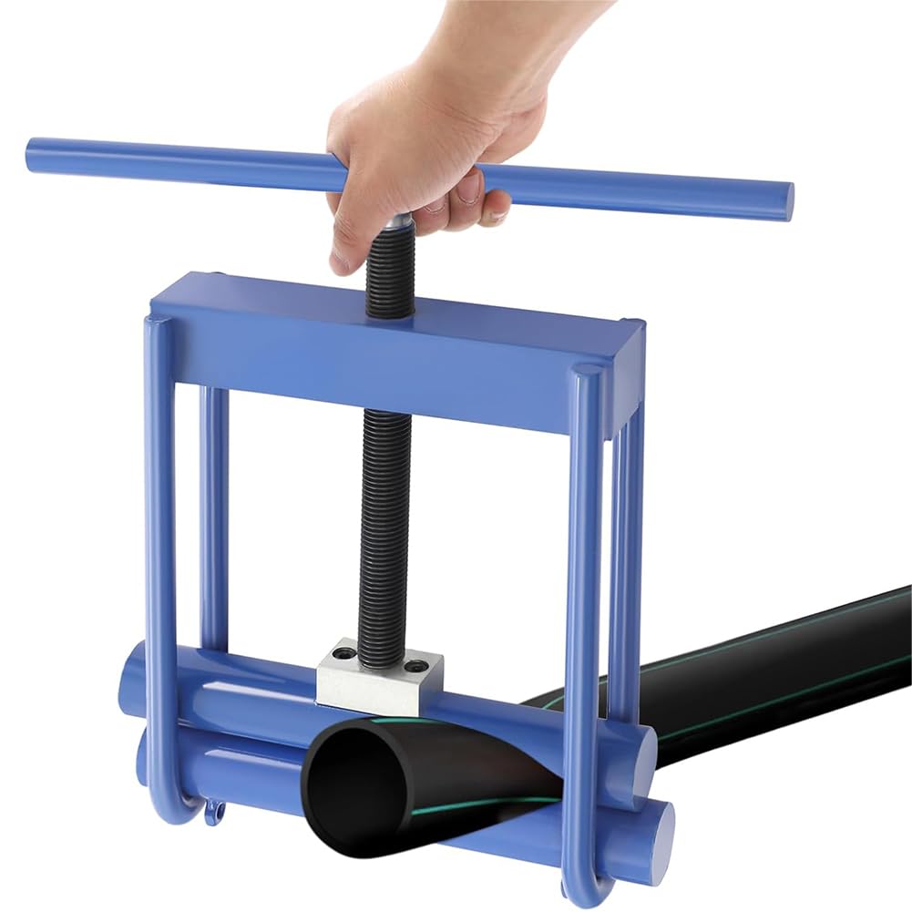 Herramienta Manual de compresión de tuberías, DN110, para PE, PPR, PVC y PP, 0-110 mm, Color Azul