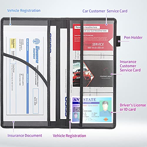 Porta Documentos para Auto Plegable miniatura 3