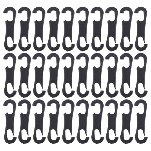 SUPVOX Car Seat Cover Hooks 200Pcs Auto Seat Cushion Fix Hooks Durable Plastic Clips for Vehicle Covers Easy Installation Car Accessories