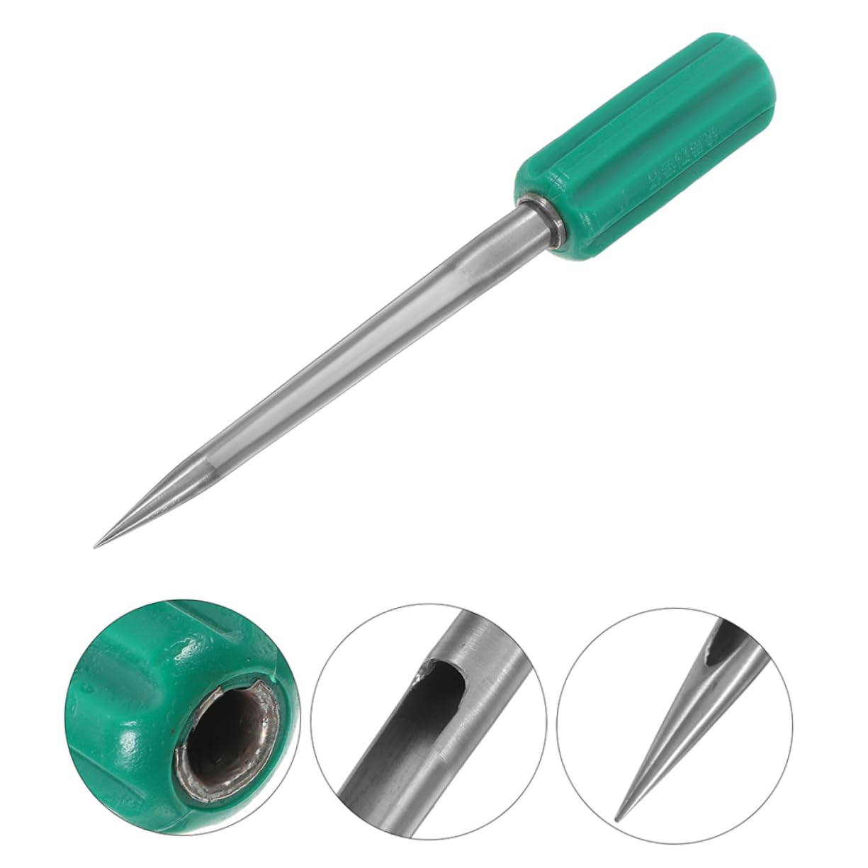 TOYANDONA Muestreador de Maíz y Trigo Reutilizable Mango Ergonómico, Acero Inoxidable y Plástico, 2 Piezas para Muestreo de Semillas y Granos en Campo