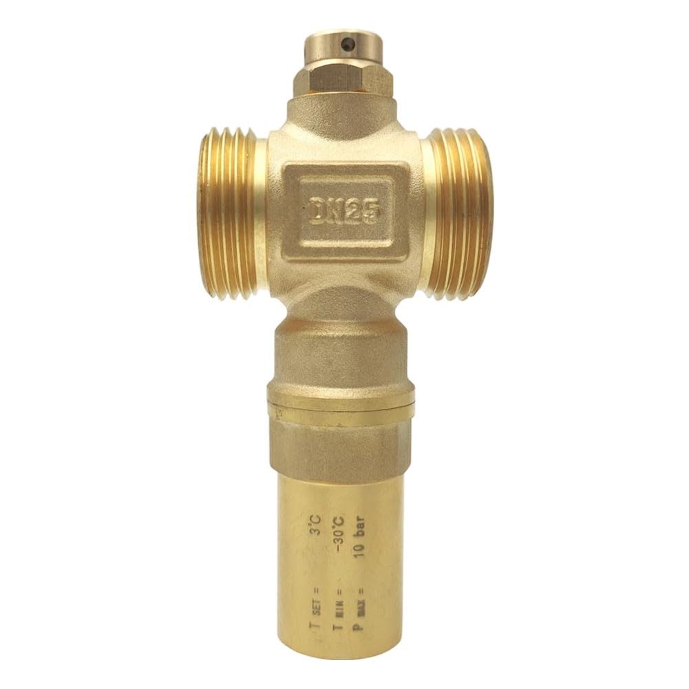 NbgrvB Valvola antigelo in ottone DN25 1" per sistemi di riscaldamento a