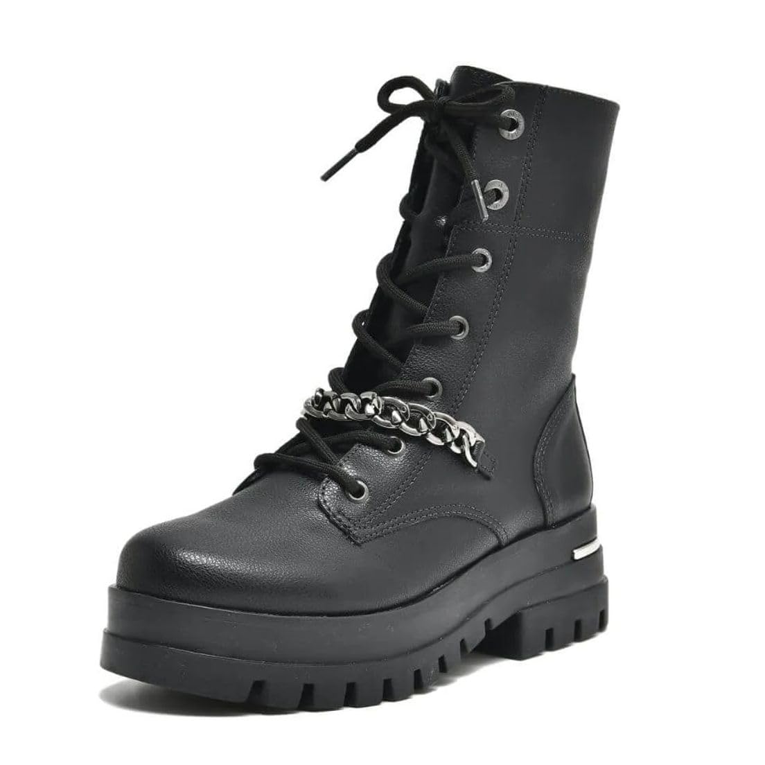 Bota Coturno Feminino Tratorado Com Corrente Preto Via Marte (Preto, BR, Adulto, Numérico, 38) em promoção! Veja a oferta e mais achadinhos de Botas 2 Hoje é o melhor dia para comprar Bota Coturno Feminino Tratorado Com Corrente Preto Via Marte (Preto, BR, Adulto, Numérico, 38) com aquele preço maroto! Promoção! Aproveite a oferta! 2