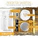 KRUSTENZAUBER 2er Set Gärkörbchen & 600ml Sauerteig Starter Set im Vorteilspack - Gärkörbe aus Rattan...