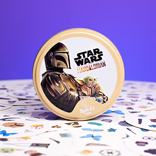 Galápagos, Dobble: The Mandalorian, Jogo de Cartas para Amigos, 2 a 8 jogadores, 15 min