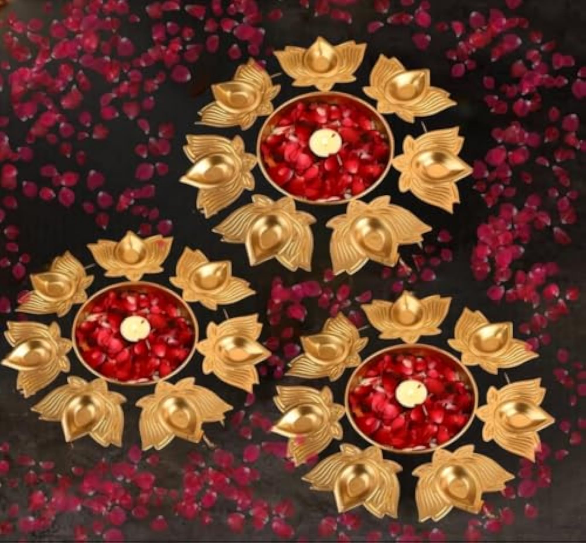 AJ Enterprises Decorative Urlil Set for Floating Flowers