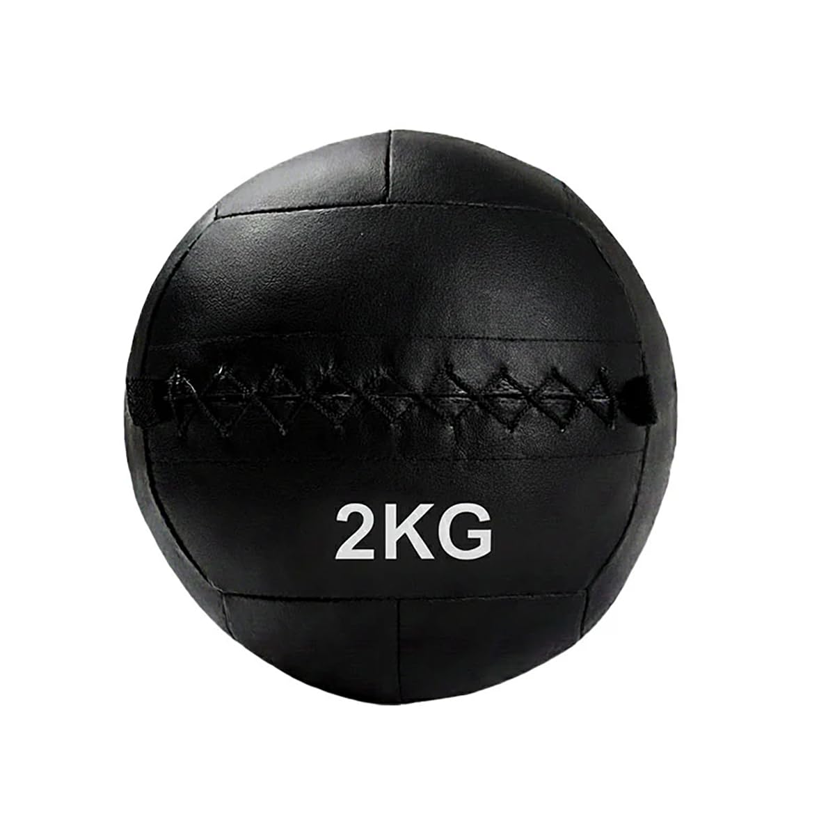 RAVIAN Wall Ball Soft Exercise Balls, Non-Bounce Vinyl Weighted Fitness Balls for CrossFit, HIIT, Strength & Core Training, 2kg–10kg Home Gym (2 Kg)