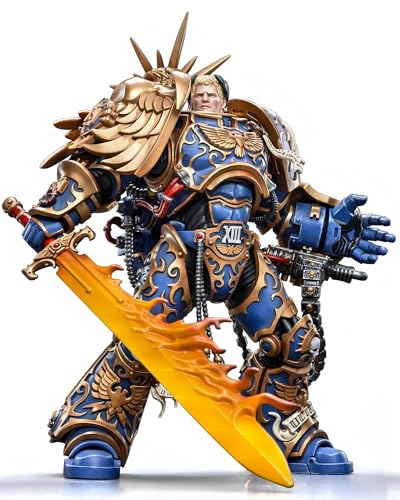 JOYTOY Warhammer 40K Ultramarines Primarch Roboute Guilliman 1/18 Scale Action Figure, Display Iconic Leader Character Figure for Collection & Showcase - JT6342
