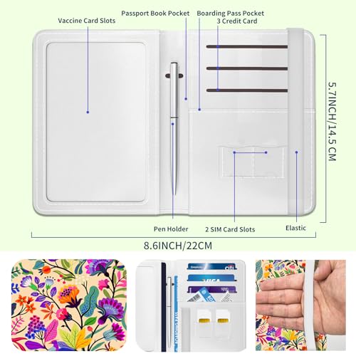 Étui portefeuille en cuir pour protéger vos documents de voyage - 4