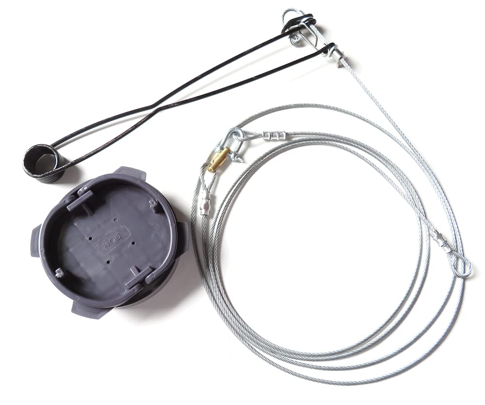 Amazon | RH019 38cmねじりバネ式くくり罠 12cm踏板台座付き 神の板