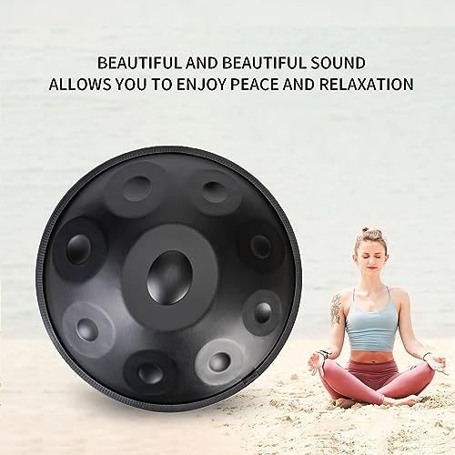 Hand Pan Drum 22 pulgadas 12 notas tono 440Hz miniatura 4
