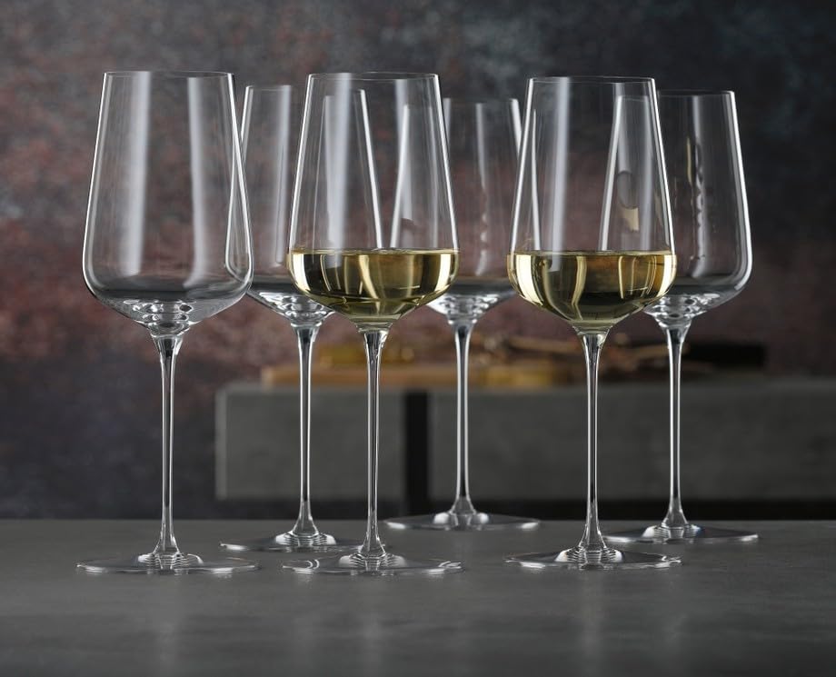 Spiegelau & Nachtmann - Lot De 6 Verres à Vin Blanc En Cristal 500 Ml - Forme Tulipe, Lavable Au Lave-vaisselle - Fabriqué En Allemagne - 2