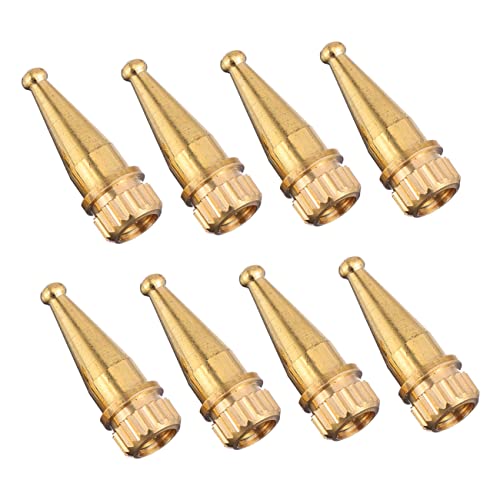 Mipcase 8pcs Copper Speaker Feet for Shockproof Stand and Isolation Audio Support Base for Speakers Turntables Amplifiers and Cd Players Easy Installation