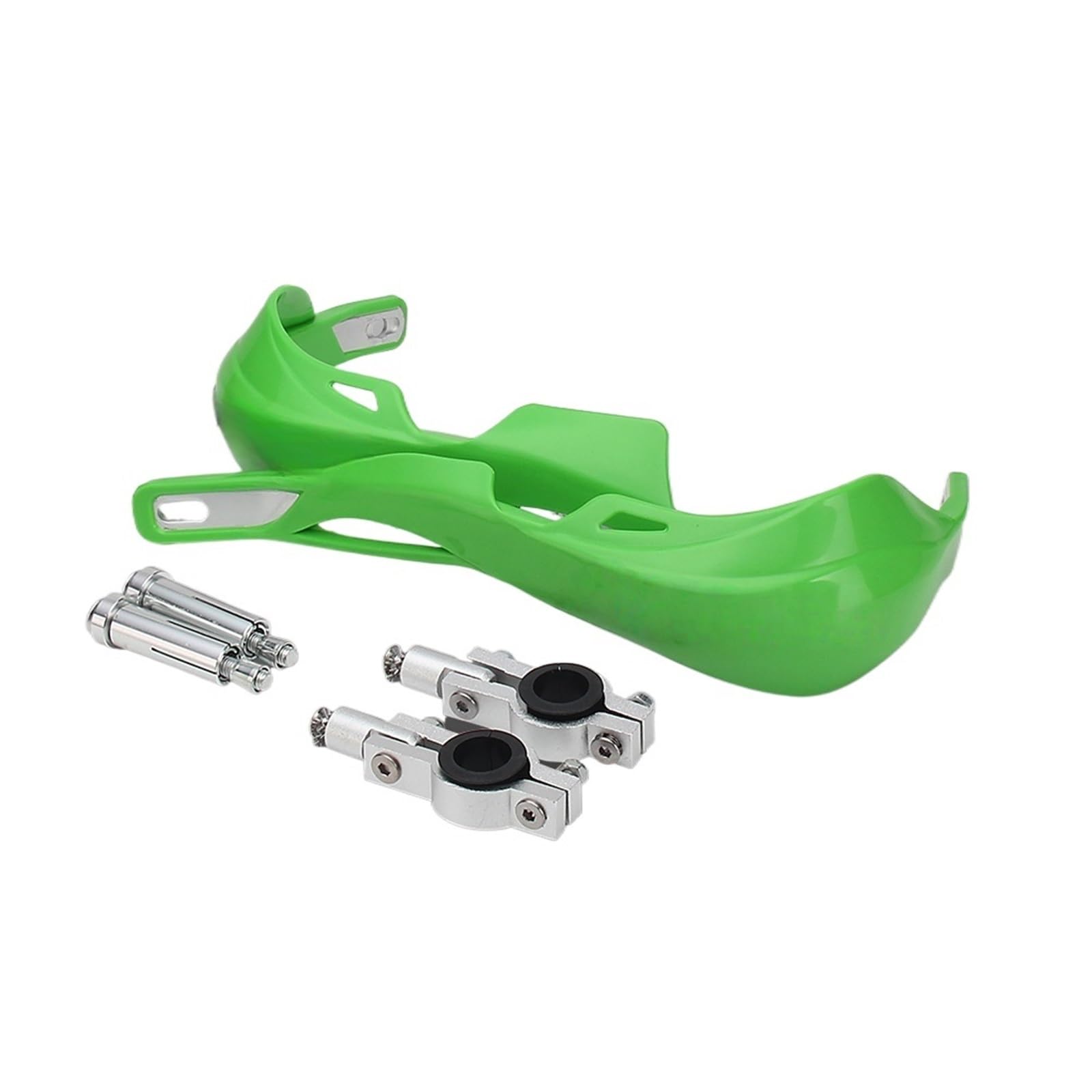 Paramani Protezione del Manubrio del Adatto per manubri universali per paramani da motocross da 22 mm 28 mm Frizione Leva Protezione Mano Moto per(Green)