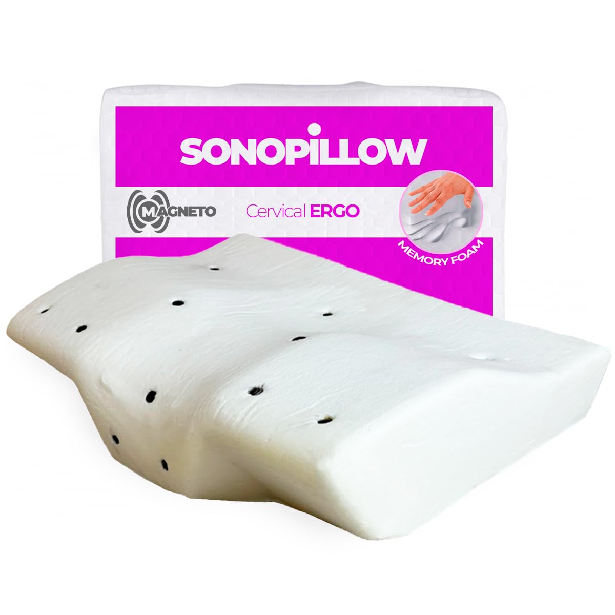 Travesseiro Ergonômico Magnético - Sonopillow - Cervical Original