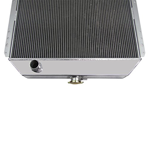 Primecooling 56MM 3 Row Core Aluminum Radiator for Ford F100 F150 F250 F350 Truck Pickup 1966-79 /Bronco V8 1978-79