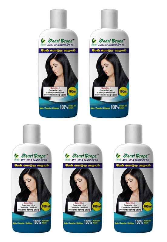 PDC Pearl Drops Anti Lice Killer (Kills Lice Nits & Eggs) & Dandruff