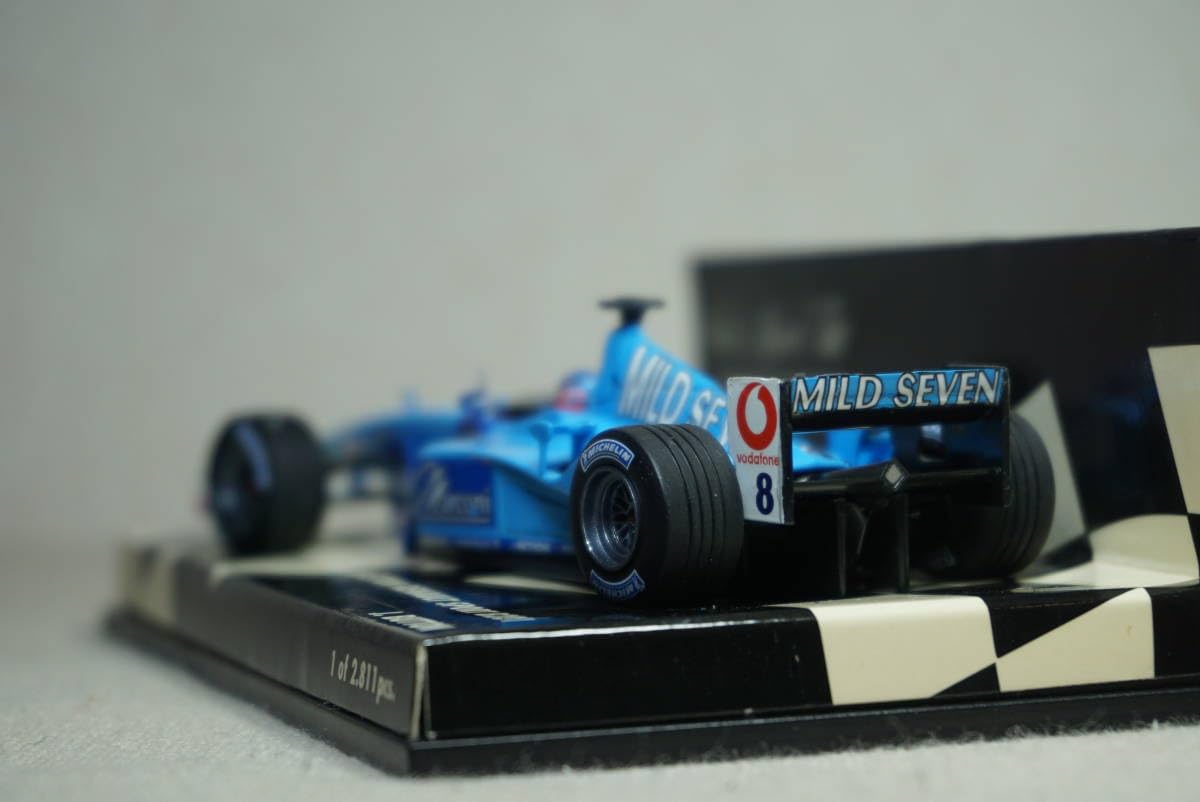 Amazon | 1/43 タバコカスタム品 バトン MINICHAMPS BENETTON B201